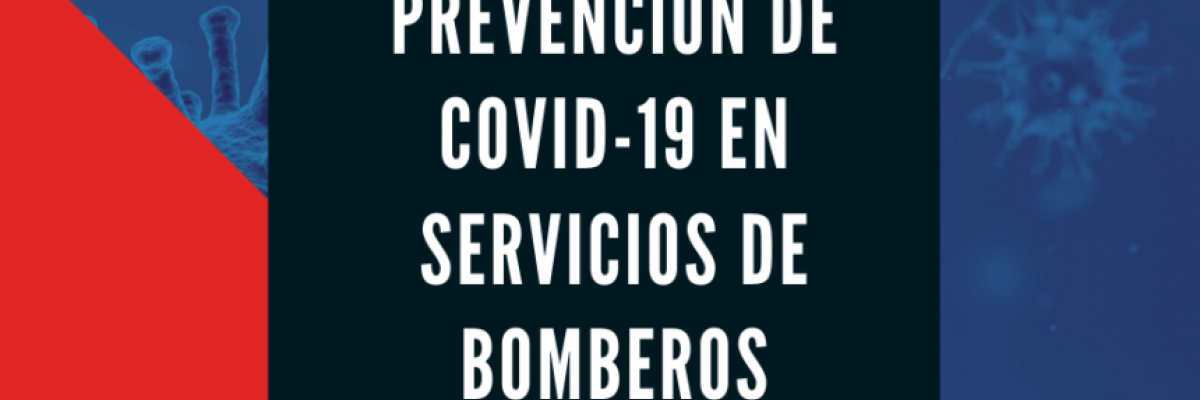 Encuentro digital: Prevención de COVID-19 en los servicios de bomberos