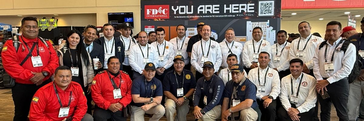OBA estuvo presente en FDIC 2025: La feria para instituciones de bomberos más grande de América