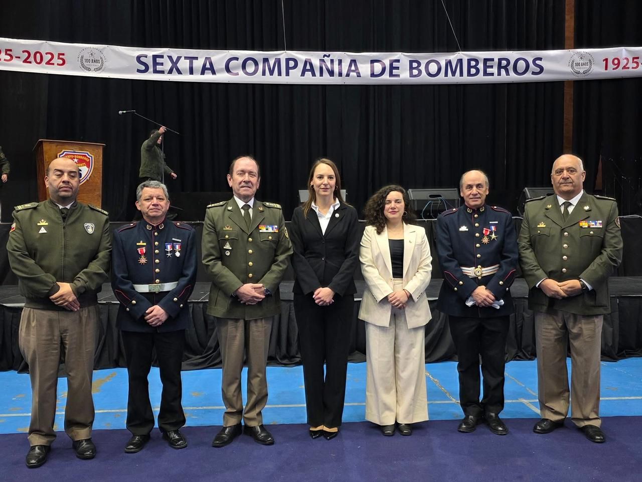 OBA estuvo presente en la celebración de los 100 años de la Sexta Compañía del Cuerpo de Bomberos de Puerto Montt