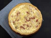  Tarta de Jamón, Queso y Cebolla