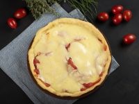 Tarta de Jamón, Queso y Tomate