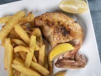 1/4 Pollo con Guarnición