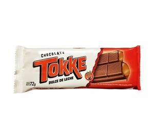 Tokke relleno dulce de leche X72gr