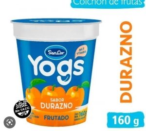 Yogur Entero Sabor Durazno - Cremigal