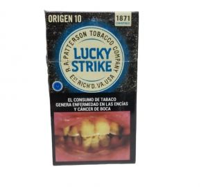 lucky strike origen blue x10