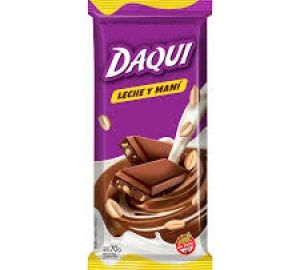 CHOCOLATE DAQUI LECHE Y MANI 70g