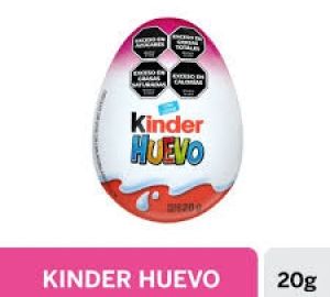 HUEVO KINDER SORPRESA ROSA 20g