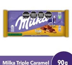 milka triple caramelo 100g