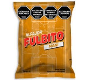 ALFAJOR FULBITO MANI X30g