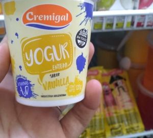 Yogur Entero Sabor Durazno - Cremigal