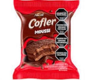 ALFAJOR SIMPLE COFLER MOUSSE NEGRO