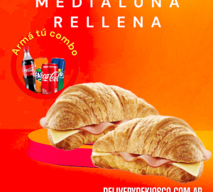 MEDIALUNA RELLENA 