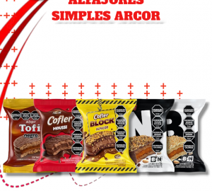 PROMO ALFAJORES SIMPLES ARCOR (2X $1500)