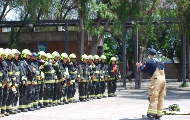 Finalizó el curso “Habilidades y Competencias Complementarias para el Bombero(a)” desarrollado por el Cuerpo de Bomberos de Santiago