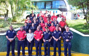 Concluyó el curso “Respuesta a Incidentes con Materiales Peligrosos, Nivel II Operaciones” en Guatemala