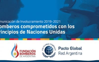 Fundación Bomberos de Argentina renueva su compromiso con el Pacto Global de Naciones Unidas
