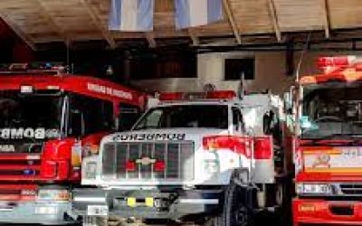 Los Bomberos Voluntarios de San Martín llevaron a ¡Todos en Alerta! a la Legislatura de Mendoza