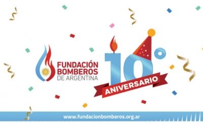 ¡Fundación Bomberos de Argentina cumple 10 años de trabajo!