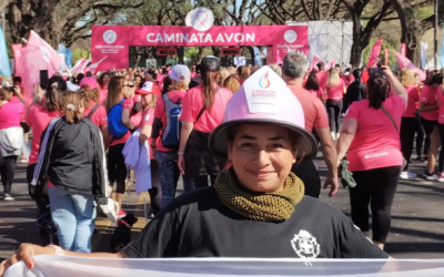 Fundación Bomberos de Argentina participó de la caminata Avon