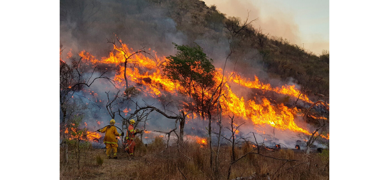 Campaña solidaria para ayudar a los bomberos voluntarios