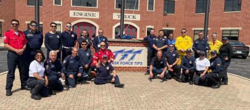 TFT capacita a bomberos y bomberas de OBA en hidráulica y control de incendios