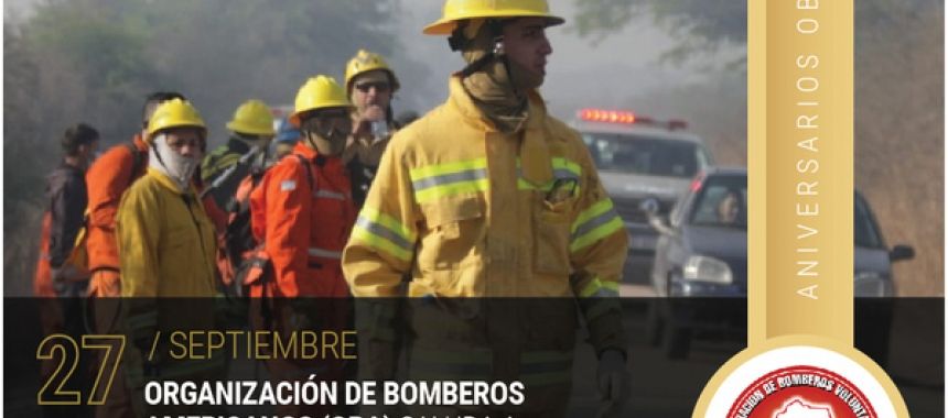 La Federación de Bomberos Voluntarios de la Provincia de Córdoba cumple 53 años de trabajo junto a sus comunidades