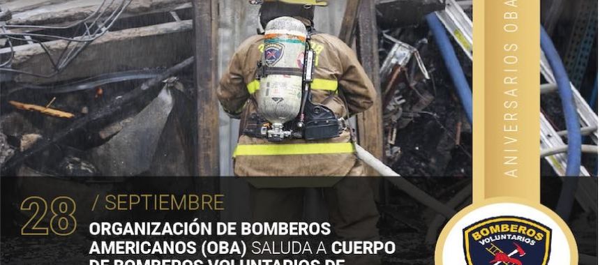 27° Aniversario del cuerpo de bomberos Voluntarios de Envigado