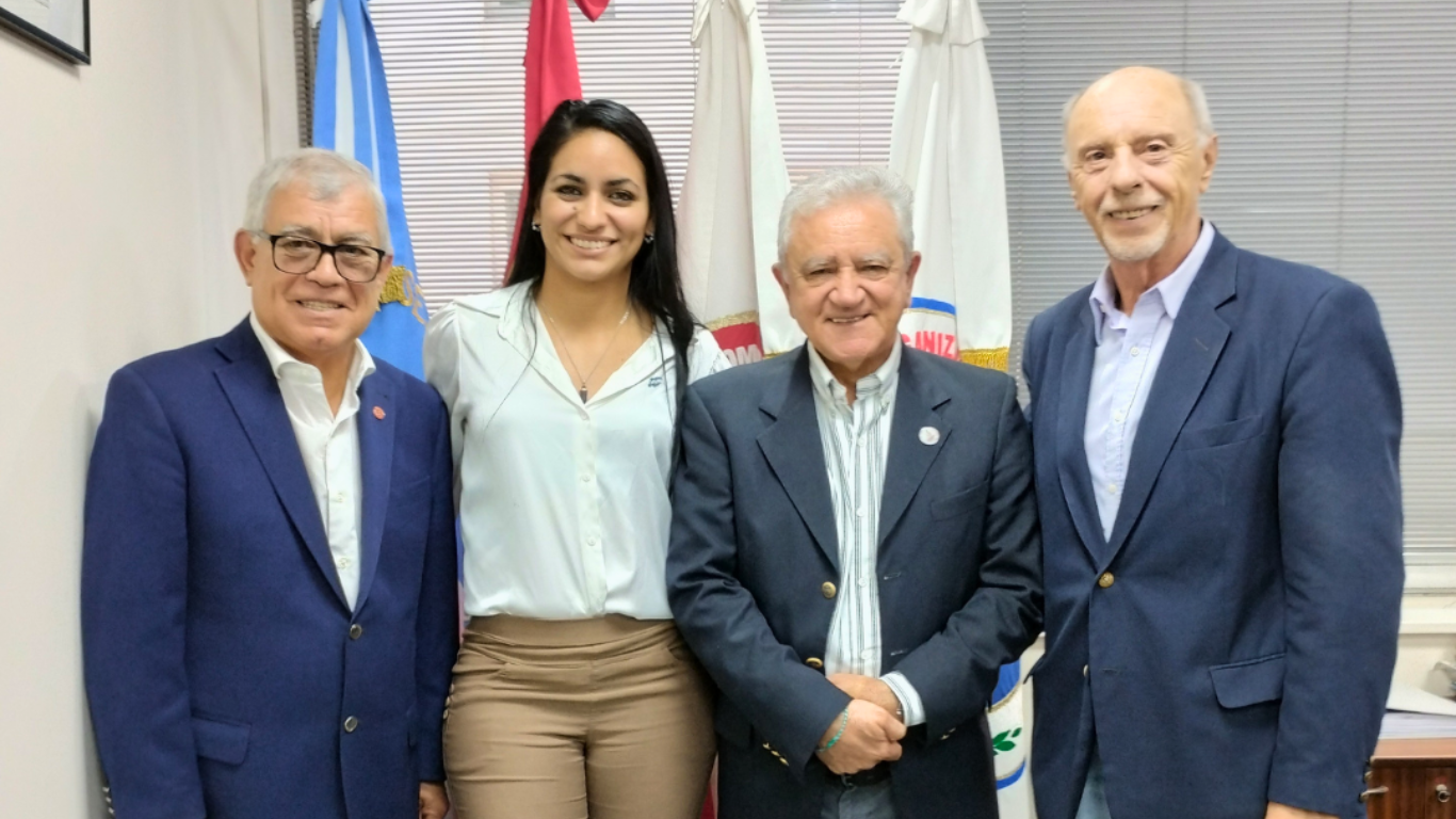 Vicente Gabriele y Carlos Alfonso se reunieron con la legisladora Lucía Montenegro 